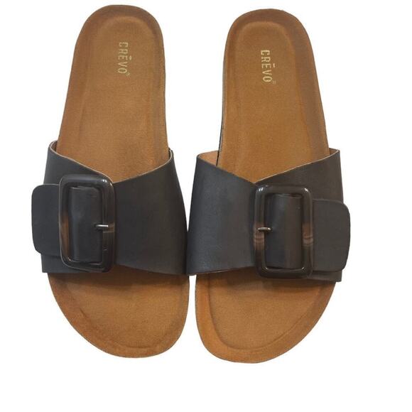 Crevo Celina Sandals Black Size 9 - Picture 3 of 7